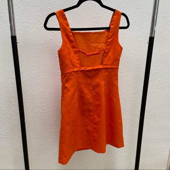 Nanette Lepore Orange Floral Dress - Picture 2 of 5